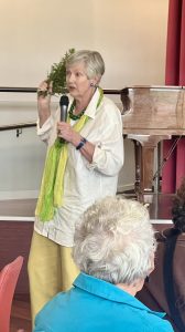 Jane Edmanson speaks at Cumberland View